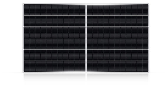 2x66 Célula 645-665w PERC Módulo Bifacial Mono Perc Painéis de Meio Corte
