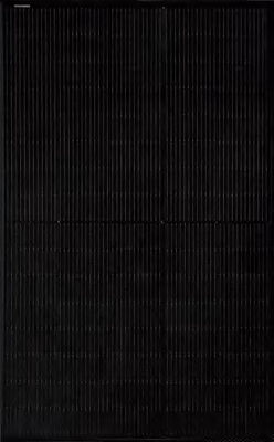 405-425w 2x40 Células todo preto Bifacial módulo solar 182mm 16BB Half Cell módulo solar