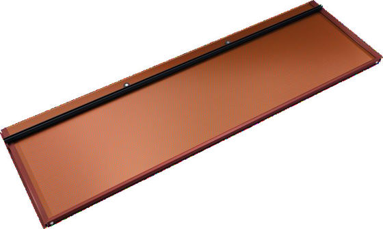 N-TIPE 65W Chapas solares BIPV pretas retangulares feitas de vidro temperado resistente a intempéries