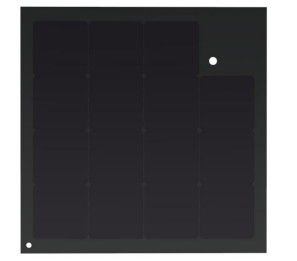 IBC CELLS 45W 75W Cork Textured Solar Tile Substituição para telhados tradicionais