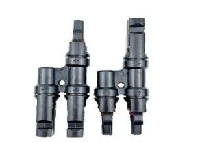 2 a 1 T Conector de ramificação IP65 1000V DCPV004-T2 Norma IEC 62852:2014/CE