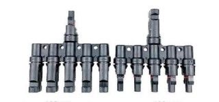 5 a 1 T Conector de ramificação 30A 1000V DC PV004-T5 Norma IEC 62852:2014/CE