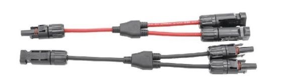 Y Conector de ramificação 2 a 1 PV004-2T1 Norma IEC 62852:2014/CE