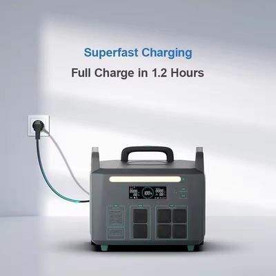 ATZ 3600W Estação de energia portátil UE Múltiplas saídas AC e DC 230VAC