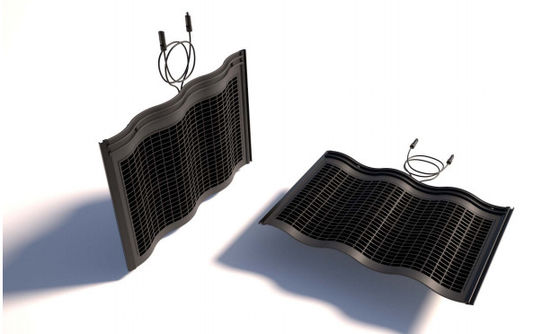 Dimensões externas 723*500*41mm Painel solar BIPV de 40W com vidro frontal 5mm vidro traseiro