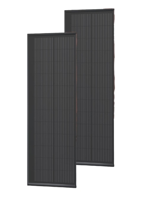 Telha Solar – 100W, TOPCon Tipo N, Preto, 18,5% de Eficiência, Resistente ao Vento 5400Pa, Certificado IEC61215