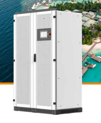 Inversor Híbrido Trifásico de 50kW para Microrredes Industriais