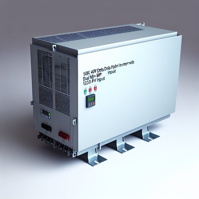 Inversor híbrido delta de alta perna de 50kW 480V com MPPT duplo e entrada PV de 120kW para sistemas de energia industrial